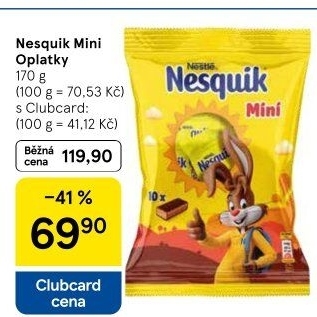 Oplatky Nesquik mini Nestlé