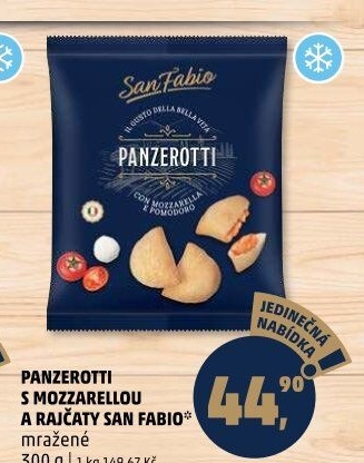 Panzerotti mražené San Fabio
