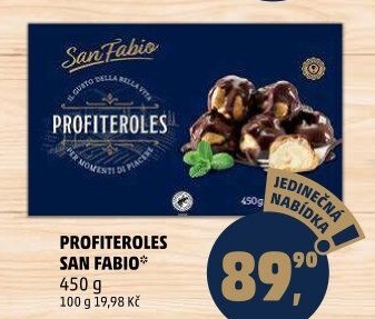 Profiteroles San Fabio