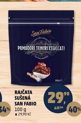 Sušená rajčata San Fabio