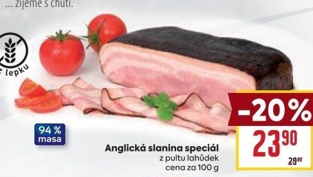 Anglická slanina speciál LE&amp