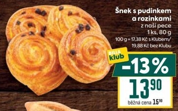 Šnek s náplní