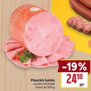 Šunka písecká nejvyšší kvality Maso uzeniny Písek