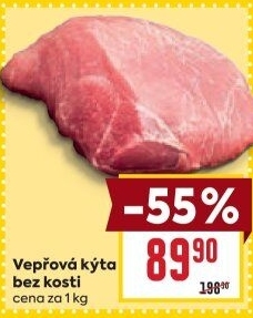 Vepřová kýta bez kosti