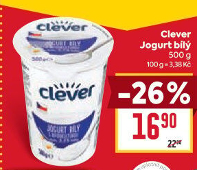 Bilý jogurt Clever