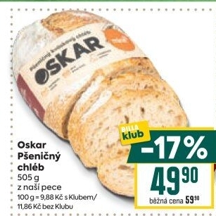 Chléb pšeničný Oskar Minit