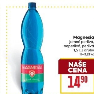 Přírodní voda Magnesia