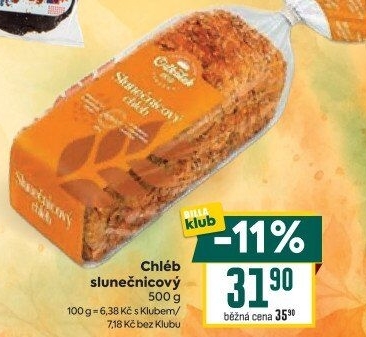 Chléb slunečnicový Odkolek