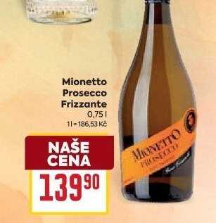 Frizzante Prosecco Mionetto