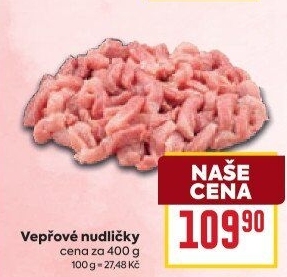 Maso vepřové nudličky
