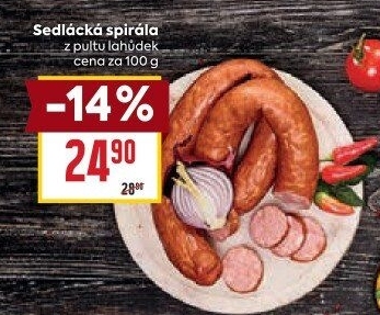 Sedlácká spirála Maso uzeniny Písek