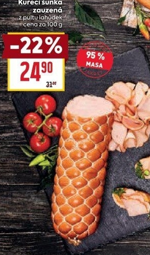 Šunka kuřecí zauzená