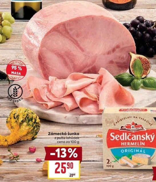 Šunka Zámecká nejvyšší jakosti