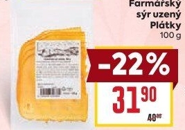 Sýr Farmářský uzený