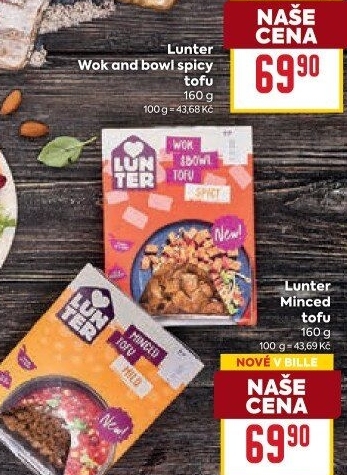 Tofu ochucené Lunter