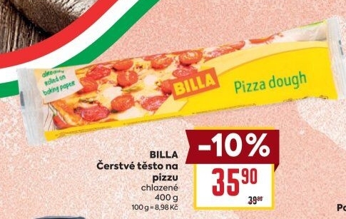 Těsto na pizzu Billa