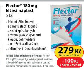 Náplasti léčivé Flector