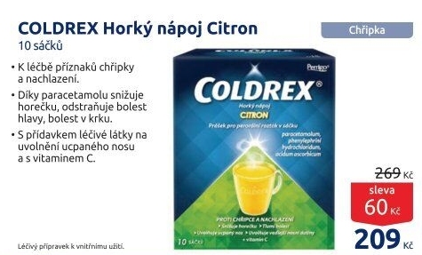 Horký nápoj Coldrex