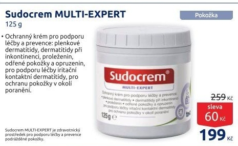 Krém na ekzém a akné Multi Expert Sudocrem