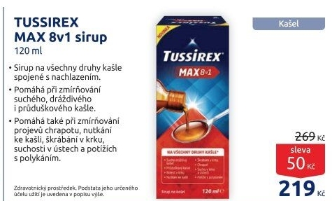 Sirup Tussirex Max 8v1