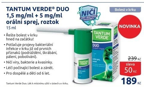 Sprej do krku Duo Tantum Verde