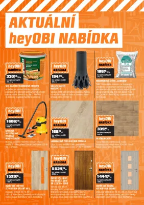 akční leták OBI 1.10.2025-31.10.2025