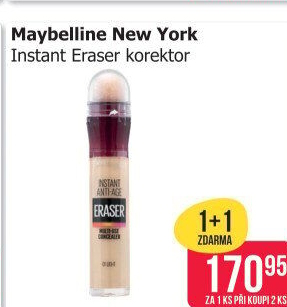 Korektor na kruhy pod očima Instant Anti-Age Eraser Eye Maybelline