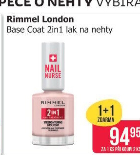 Lak na nehty Base Coat 2v1 Rimmel
