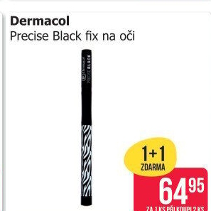 Linky oční Precise Black Dermacol