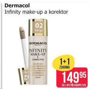 Make-up a korektor 2v1 Infinity Dermacol