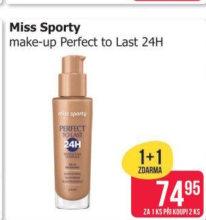 Make up Perfect To Last 24H Miss Sporty
