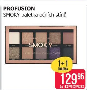 Paletka očních stínů Smoky Profusion