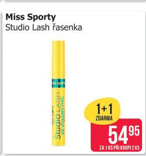 Řasenka Studio Lash 3D Volumythic Miss Sporty