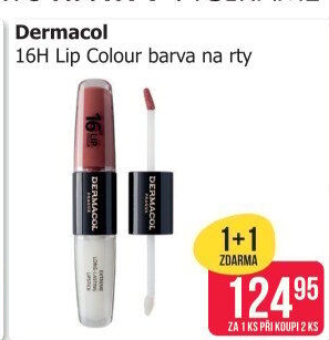 Rtěnka a lesk na rty 2v1 Lip Colour 16H Dermacol