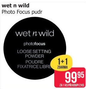 Sypký pudr Photo Focus Wet n Wild
