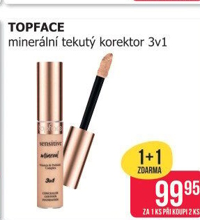 Tekutý korektor 3v1 TopFace