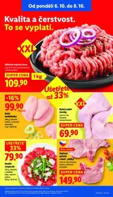 akční leták Lidl 6.10.2025-8.10.2025