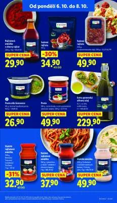 akční leták Lidl 6.10.2025-8.10.2025