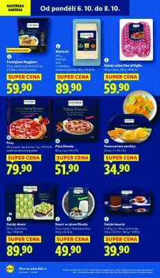 akční leták Lidl 6.10.2025-8.10.2025
