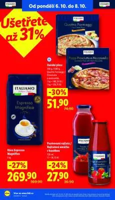 akční leták Lidl 6.10.2025-8.10.2025