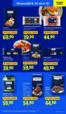 akční leták Lidl 6.10.2025-8.10.2025