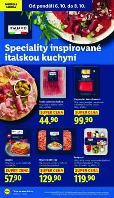 akční leták Lidl 6.10.2025-8.10.2025