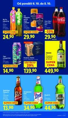 akční leták Lidl 6.10.2025-8.10.2025