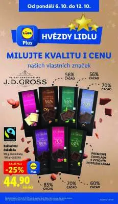 akční leták Lidl 6.10.2025-8.10.2025