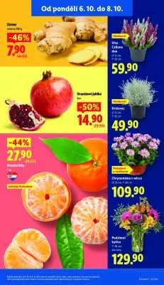 akční leták Lidl 6.10.2025-8.10.2025