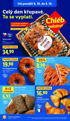 akční leták Lidl 6.10.2025-8.10.2025