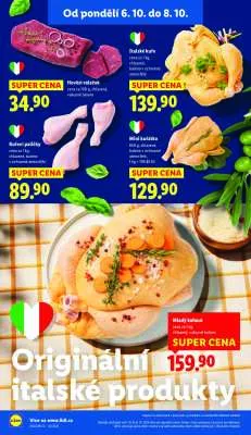 akční leták Lidl 6.10.2025-12.10.2025