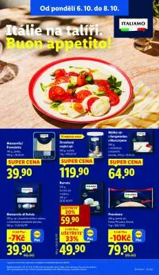 akční leták Lidl 6.10.2025-12.10.2025