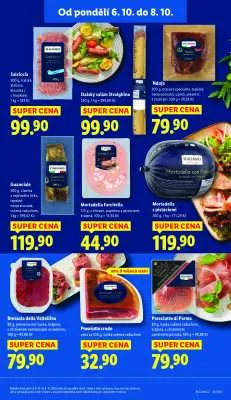 akční leták Lidl 6.10.2025-12.10.2025