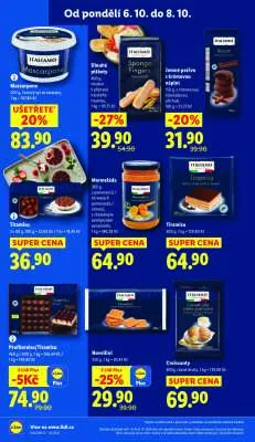 akční leták Lidl 6.10.2025-12.10.2025